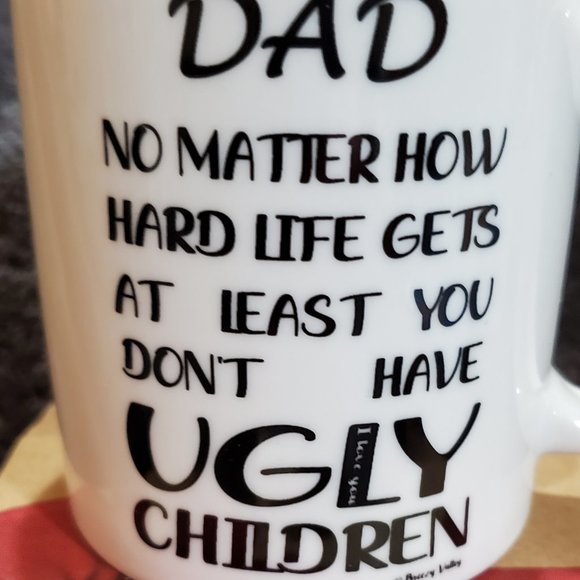 Breezy Valley 11 oz Coffee/Tea Mug Best Humor Gift for DAD "I Love You" - Picture 3 of 6